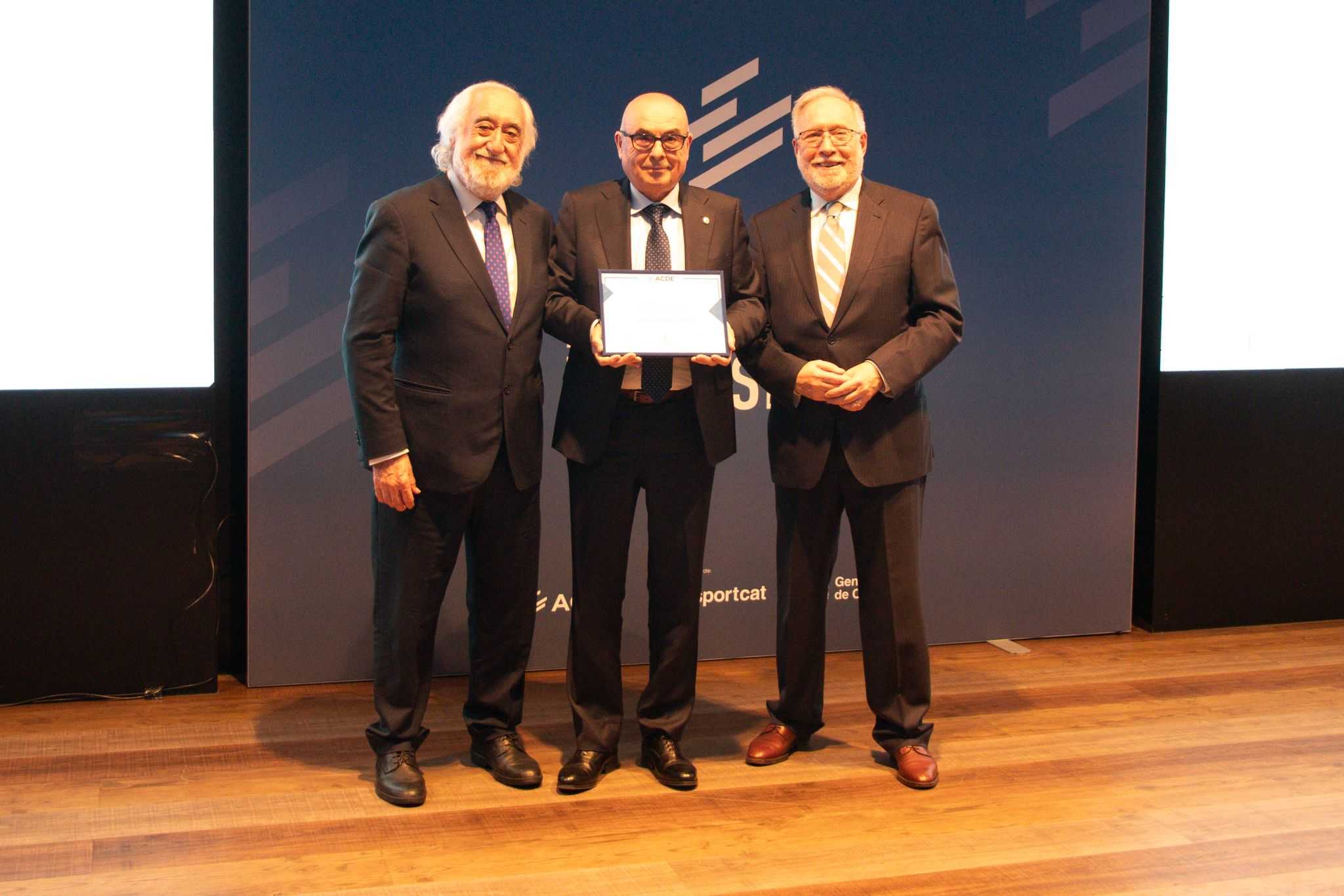 Xavier Andreu, distinguido como ‘Millor Dirigent de Club’