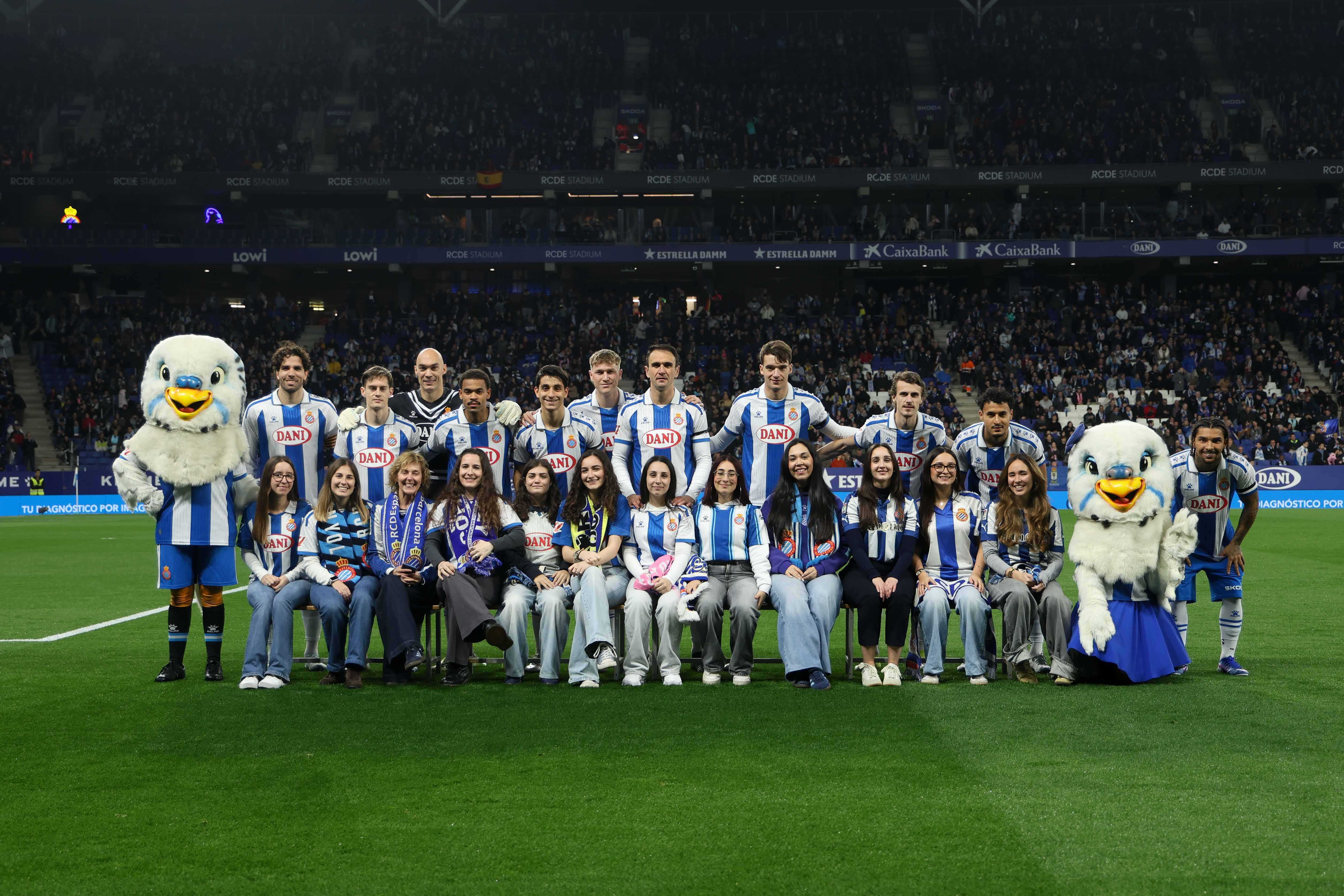 El RCDE Stadium celebra el Día Internacional de la Mujer