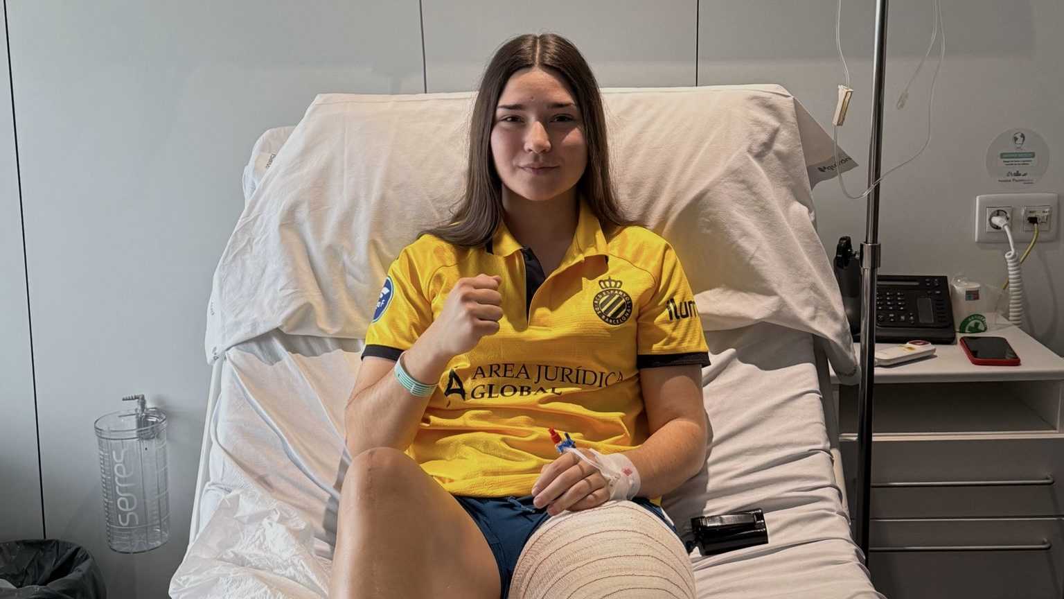 Aisha Gil, operada amb èxit!