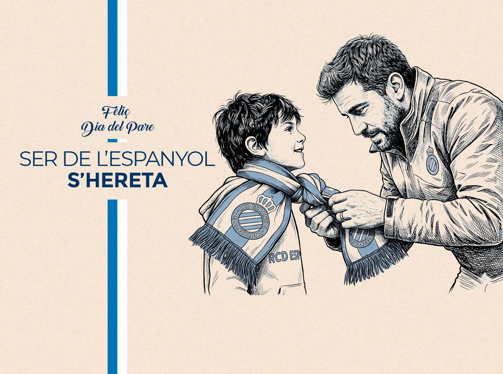 Ser del Espanyol se hereda