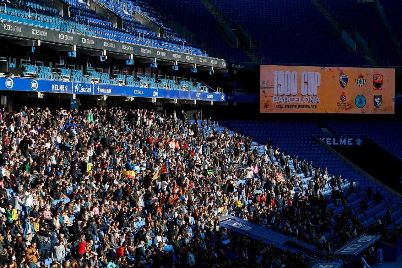 The RCDE Stadium kicks off latest edition of 1900 CUP