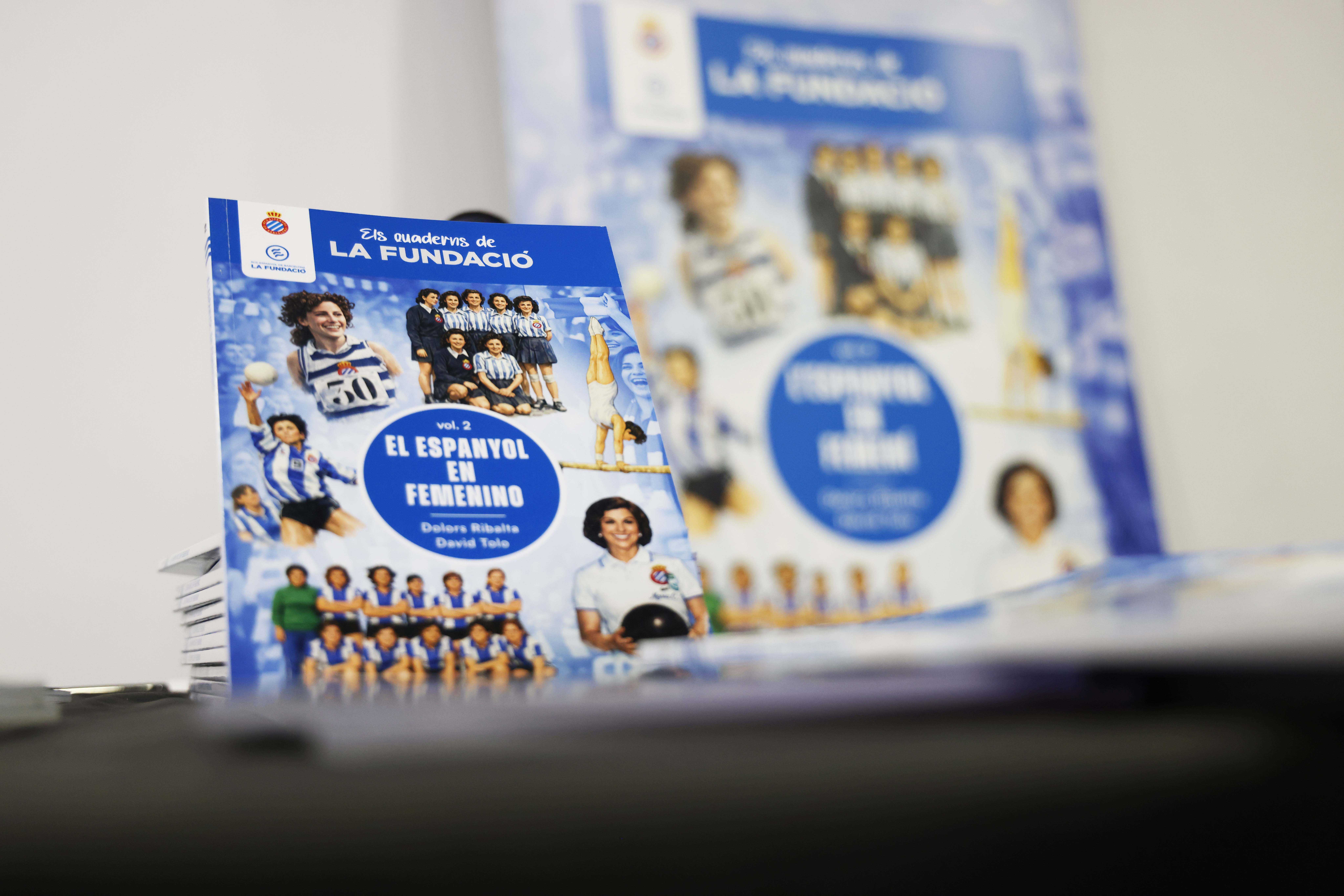 La Fundació RCDE presenta el cuaderno "L’Espanyol en femení"