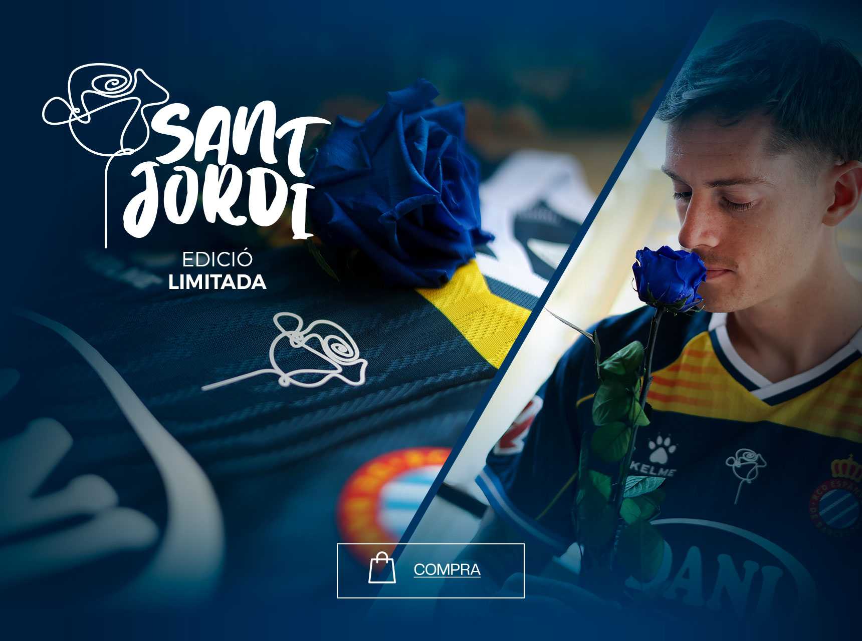El Espanyol impulsa Sant Jordi en la RCDE Store con una colección exclusiva