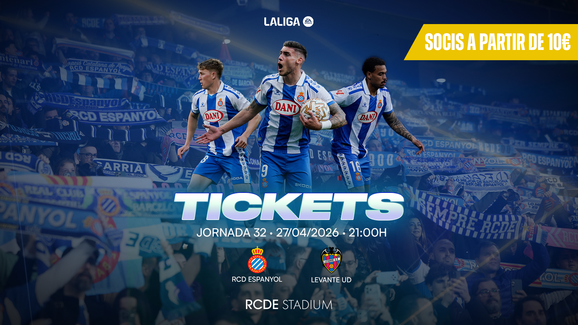 Promoción especial para el Espanyol - Levante