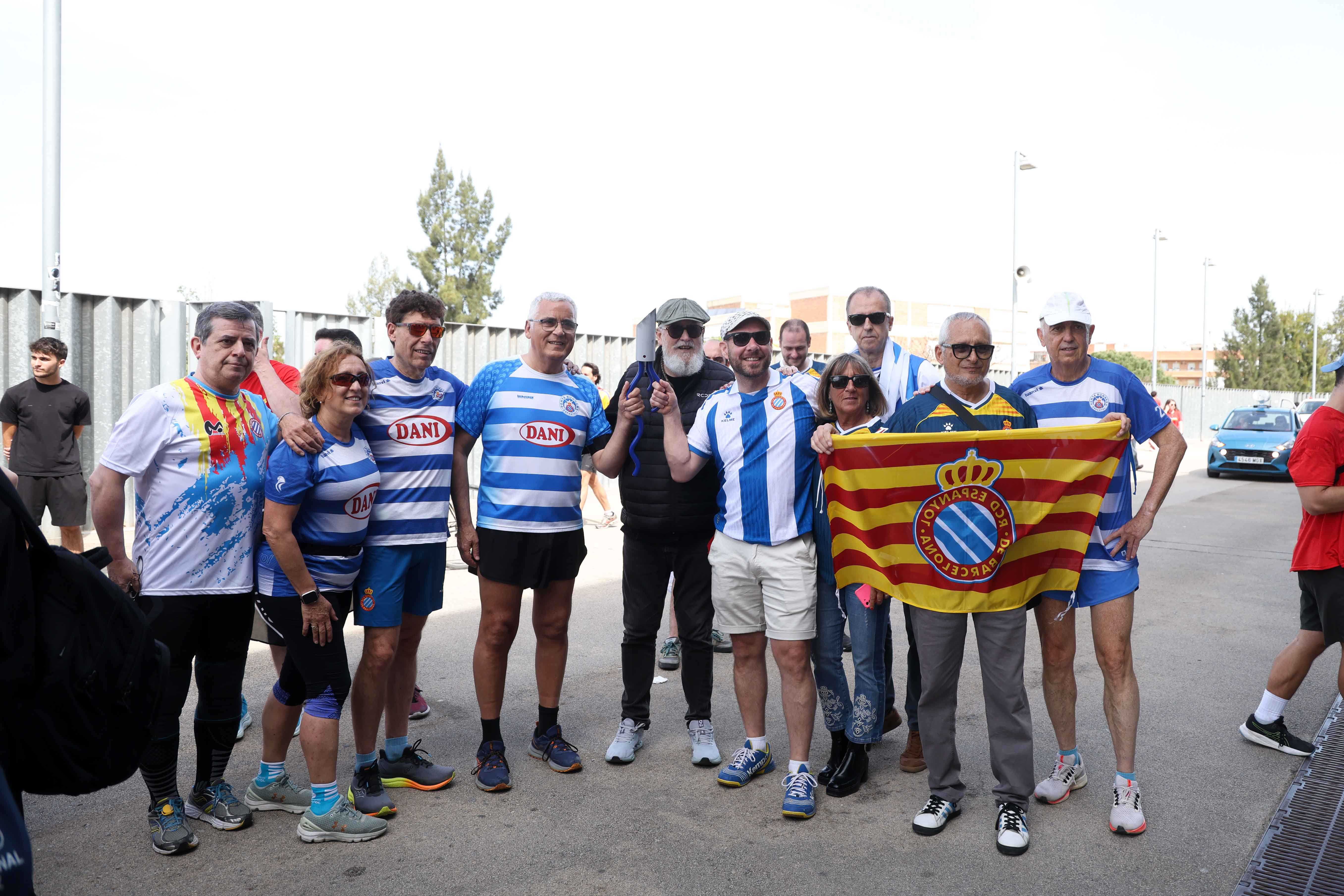 La 'Flama de la Llengua' fa parada a l’RCDE Stadium