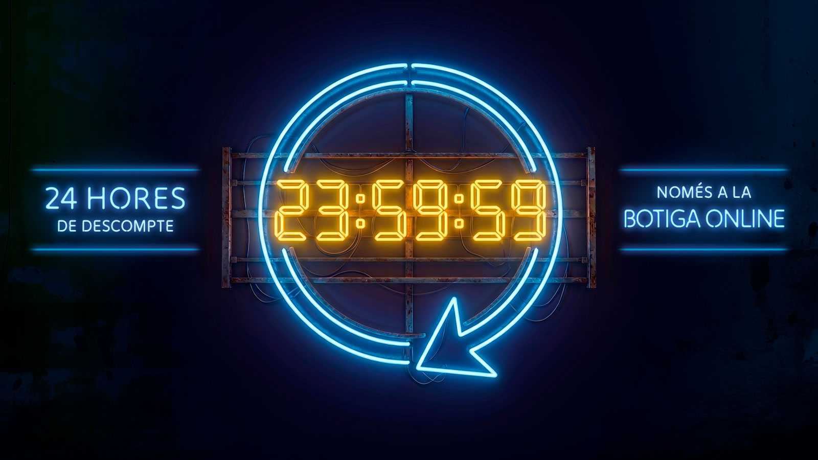 24 horas de rebajas flash en la tienda online
