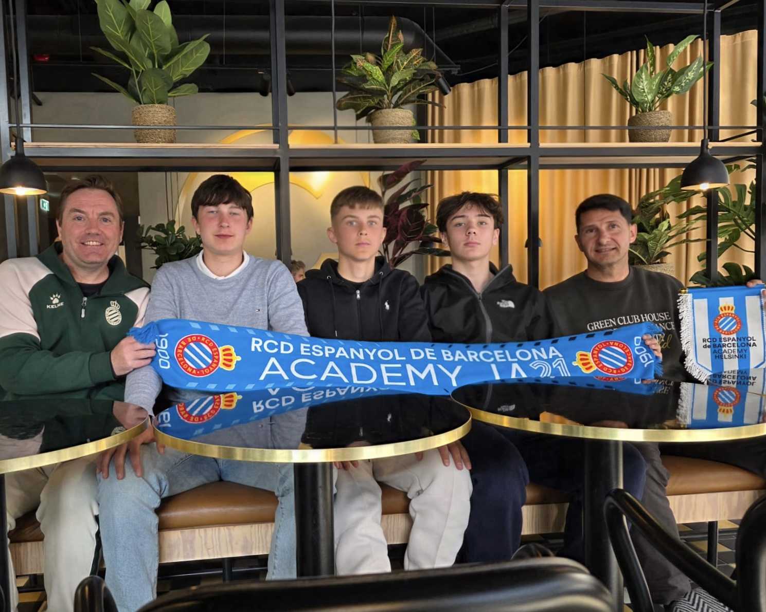 Detección y seguimiento de talento en la RCDE Academy Helsinki