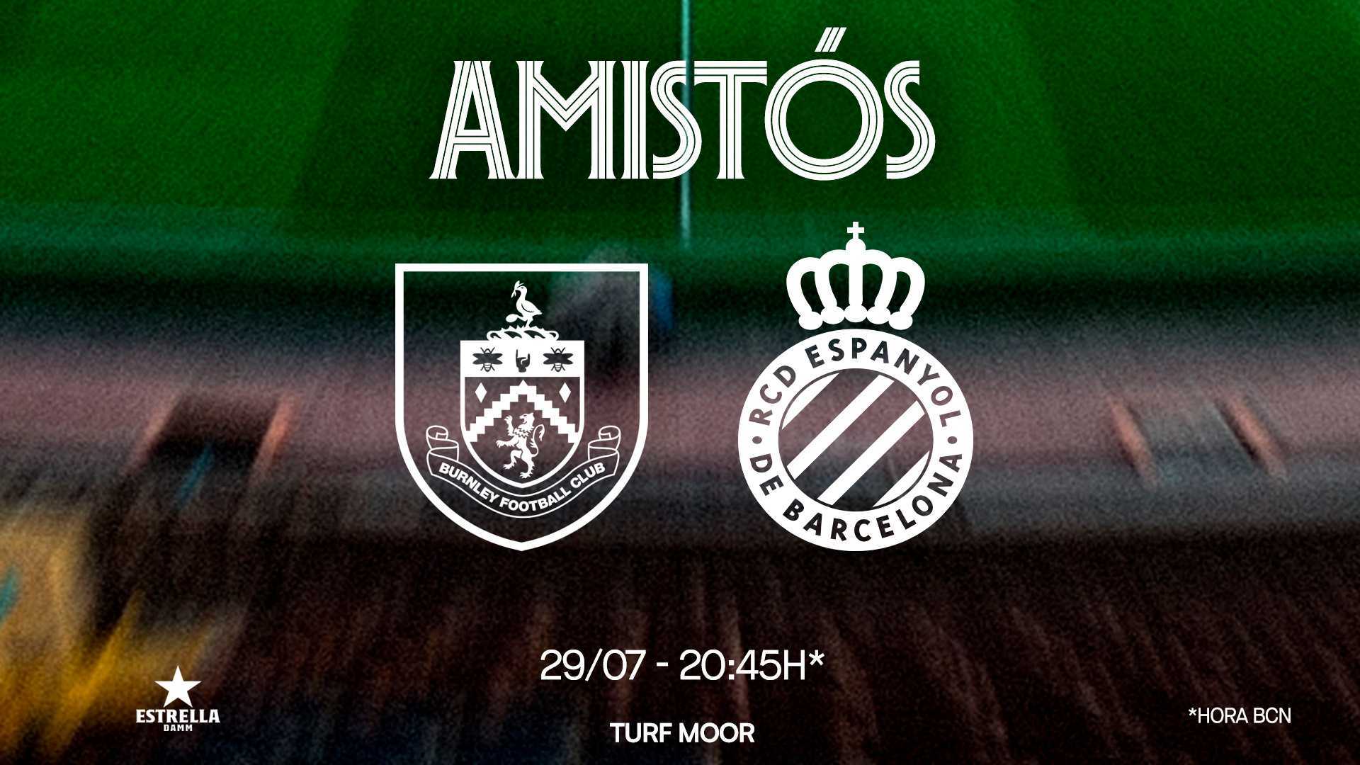 Descuento especial para socios en el Burnley-Espanyol