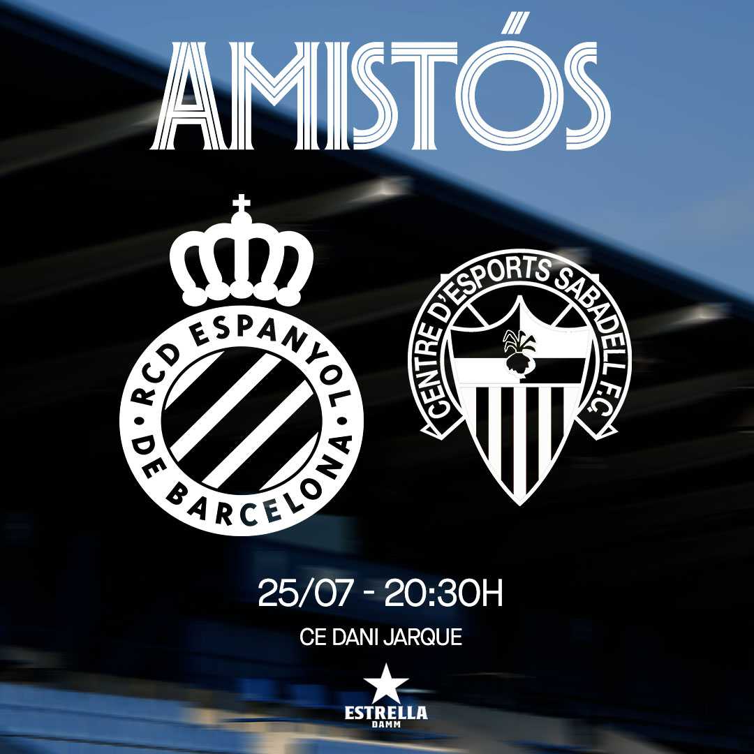 Amistoso ante el CE Sabadell