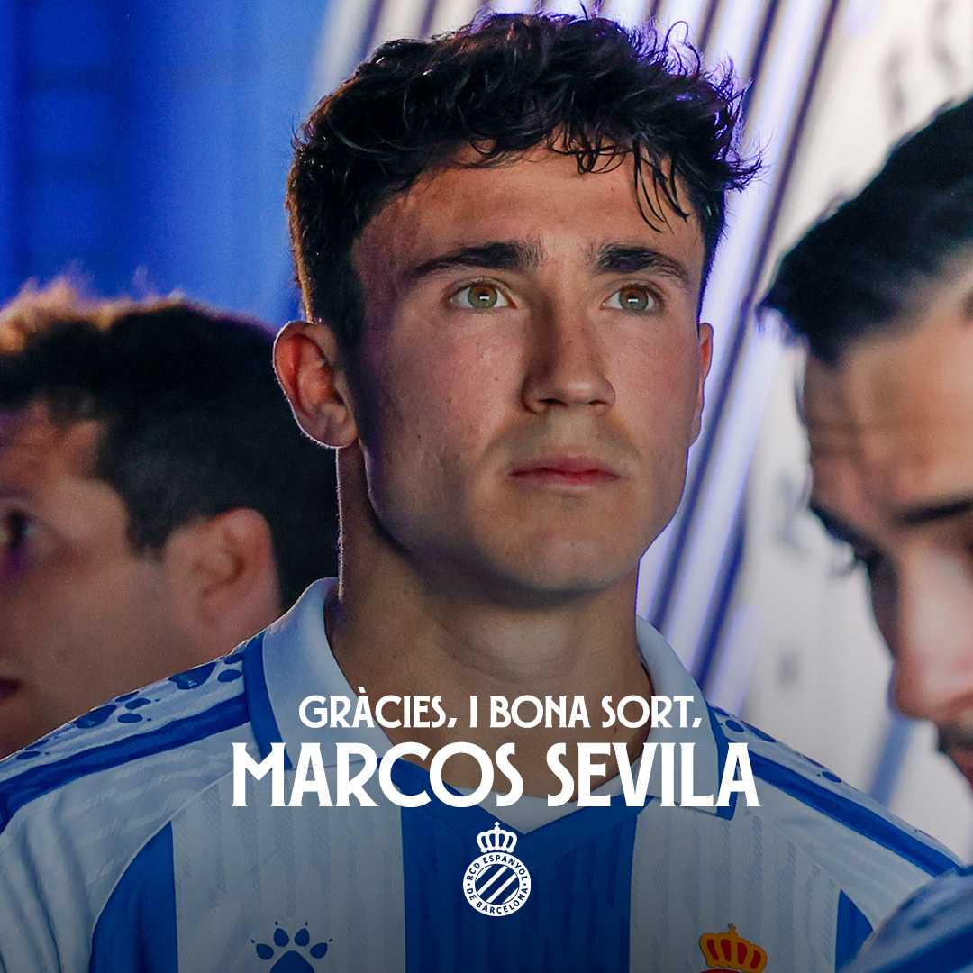 Marcos Sevila finalitza la seva etapa a l'Espanyol