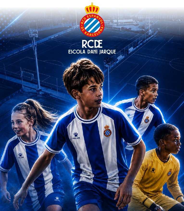 La RCDE Escola Dani Jarque evoluciona con un nuevo modelo formativo para la temporada 2026/27