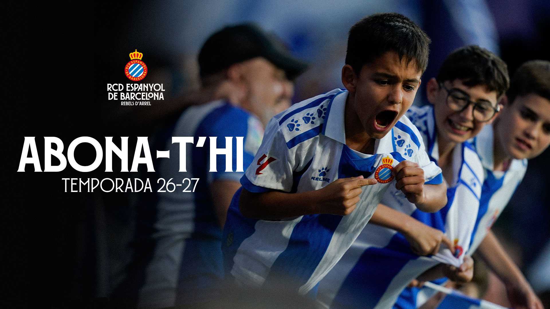 Uneix-te a REBELS D'ARREL i abona't al RCD Espanyol!