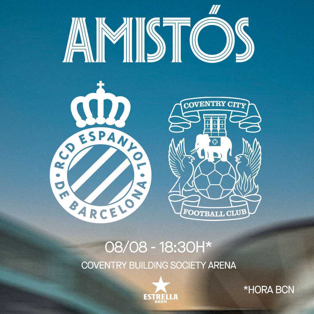 Estrena de la segona equipació davant el Coventry