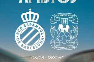 RCD Espanyol de Barcelona × Kelme Away Kit 2026/27 official collaboration image