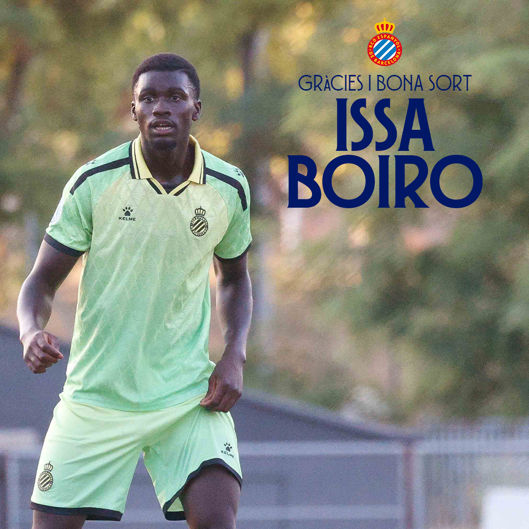 Issa Boiro finaliza su etapa en el Espanyol