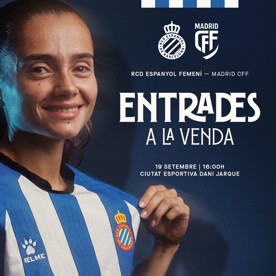Entrades per a l'Espanyol Femení - Madrid CFF