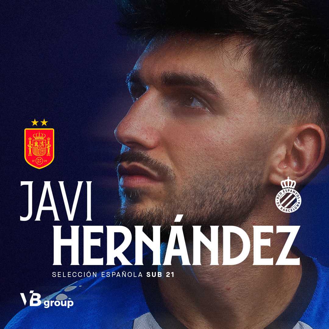 ... I Javi Hernández, amb la Sub-21