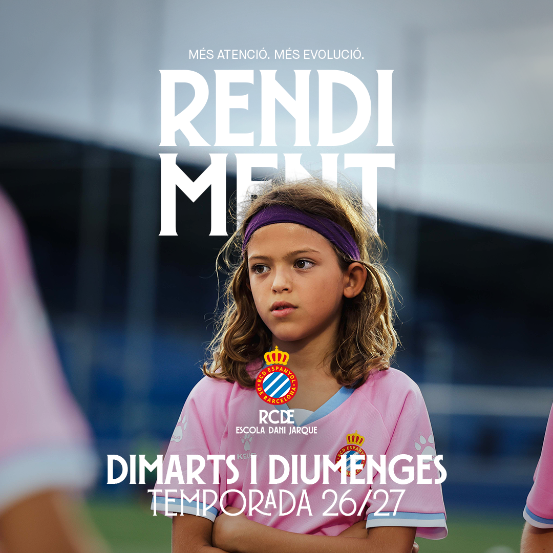 El programa RENDIMENT de la RCDE Escola Dani Jarque ya está en marcha