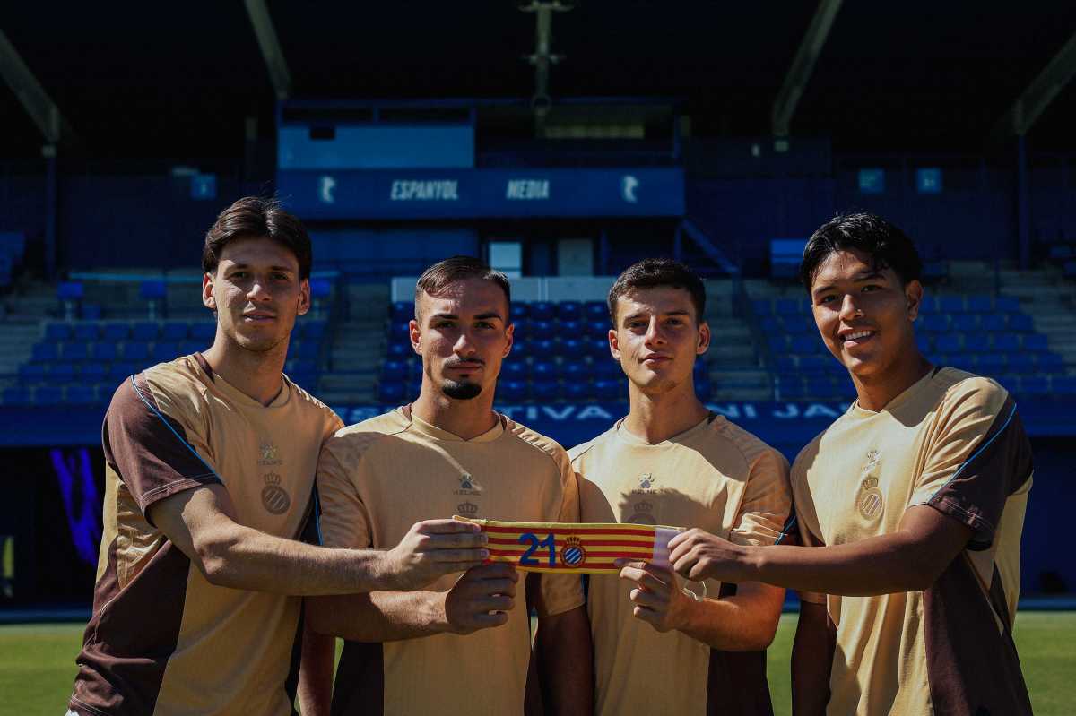 Definidos los capitanes del Espanyol B, Femenino B y Juvenil A