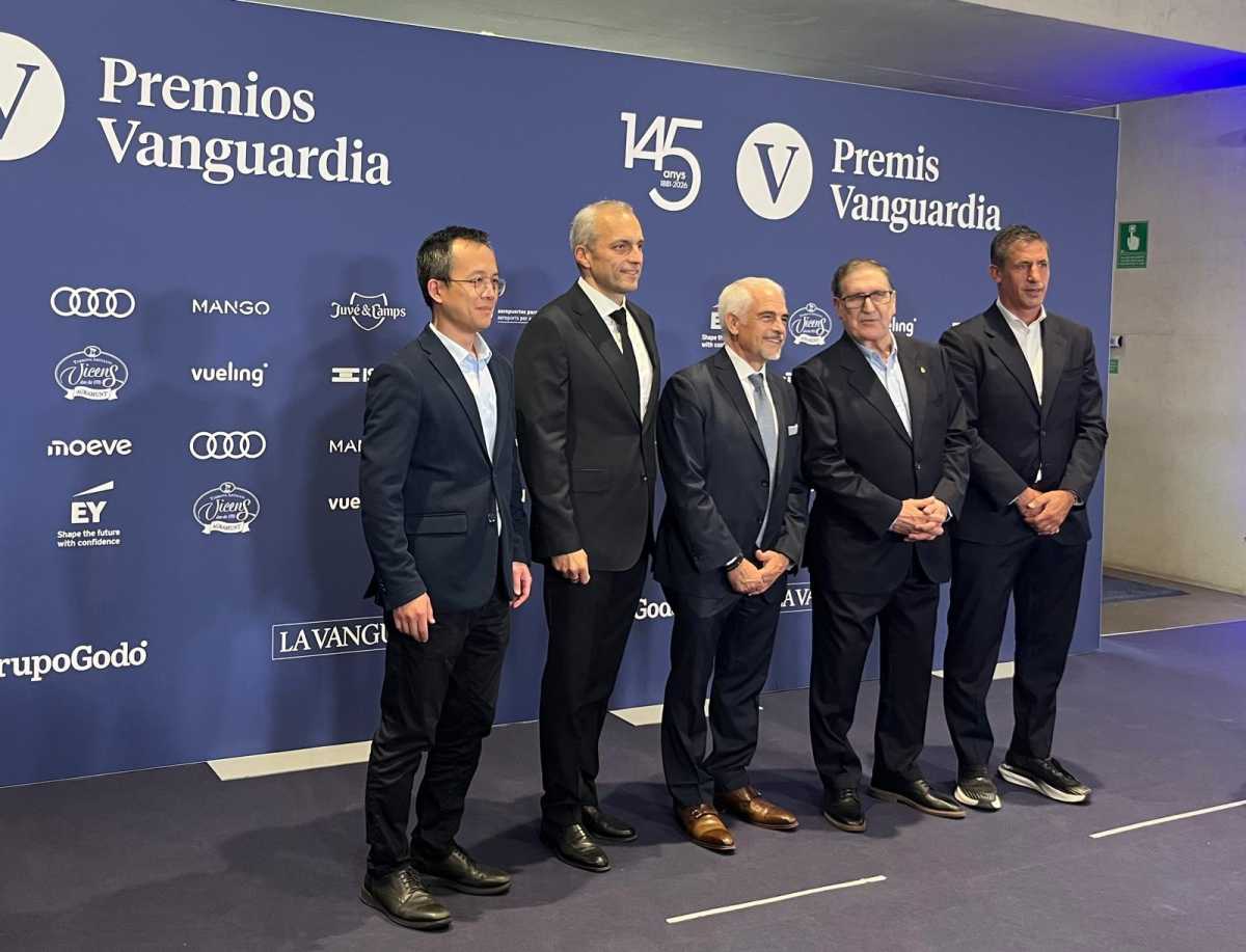 El RCD Espanyol, present als premis de La Vanguardia