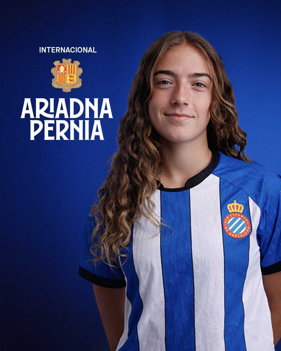 ¡Ariadna Pernia, internacional!