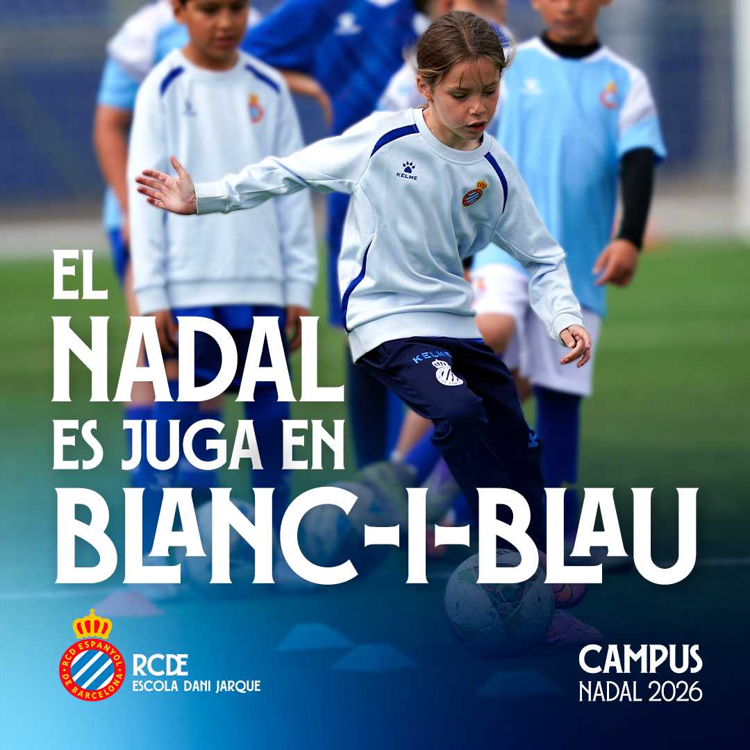Esta Navidad, ¡vive el fútbol con el Espanyol!