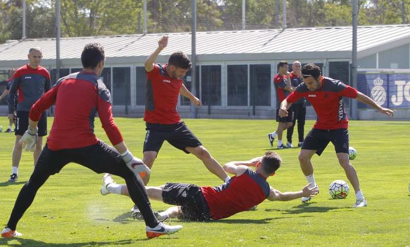 Entrenament a la Ciutat Esportiva