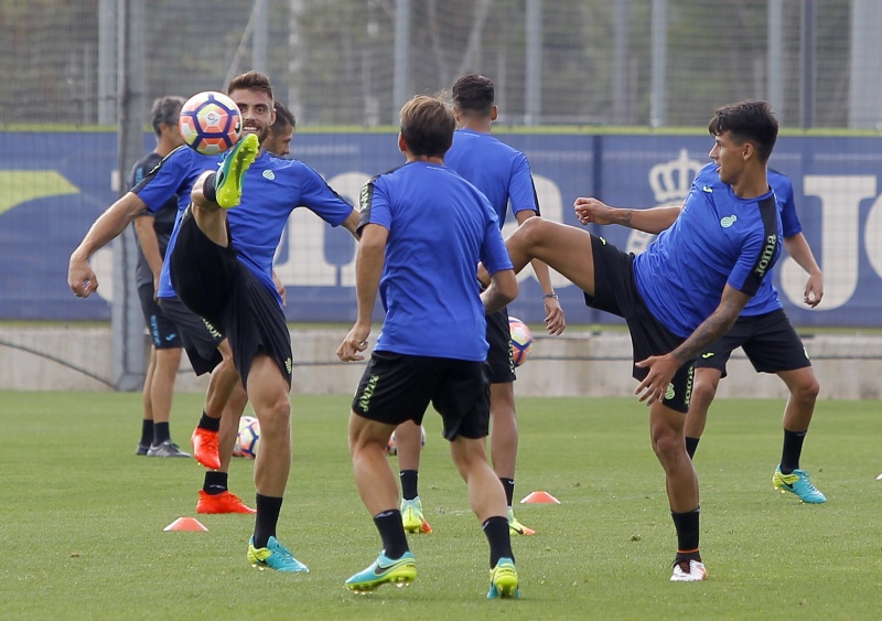 Entrenamiento en la Ciudad Deportiva