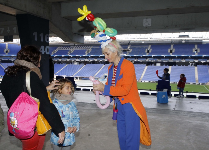 El espíritu navideño más blanquiazul