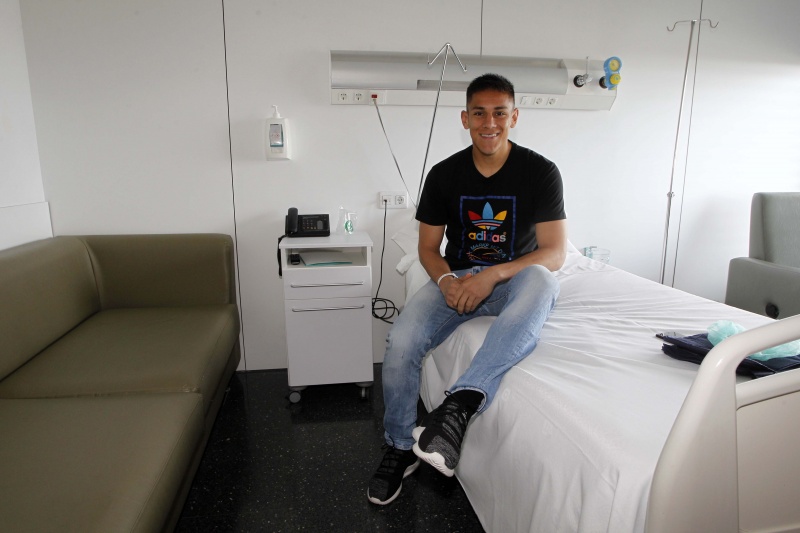 Óscar Duarte recibe el alta hospitalaria