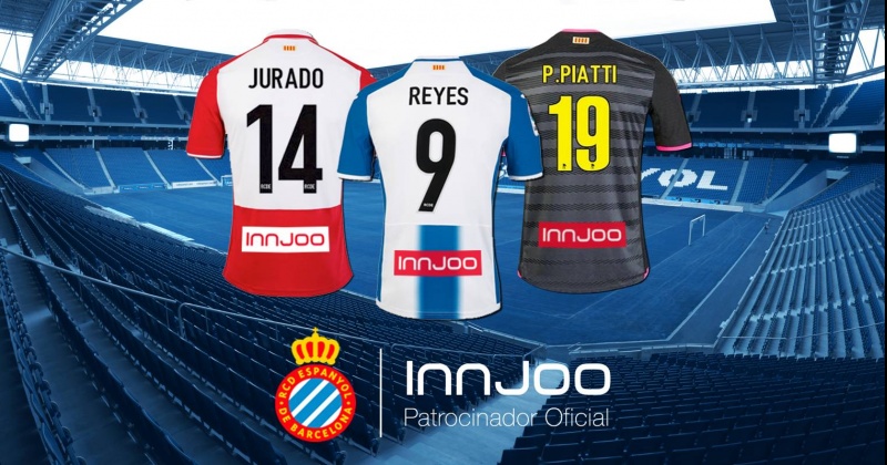 官方：西班牙人宣布INNJOO成为新赞助商