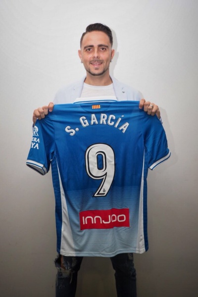 S. García llevará el dorsal 9