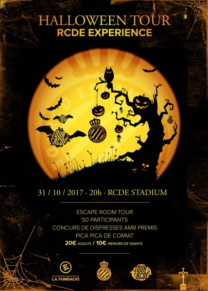 ¡Halloween Tour en el RCDE Stadium!