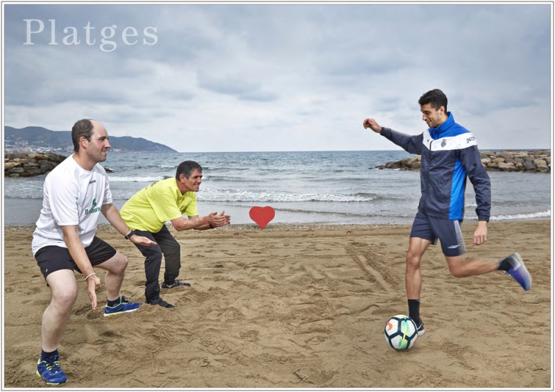 Marc Roca, protagonista del calendario social Mas Albornà