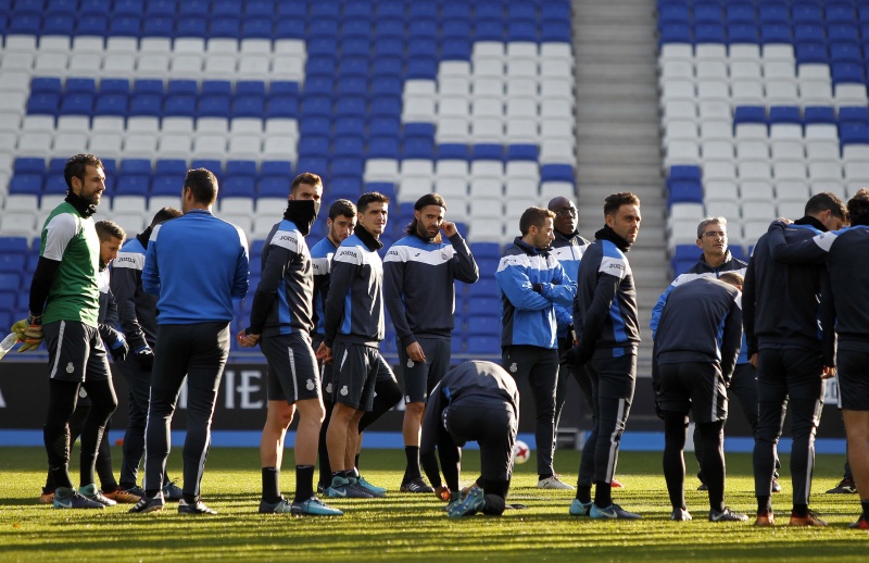 Entrenamiento en la Ciudad Deportiva