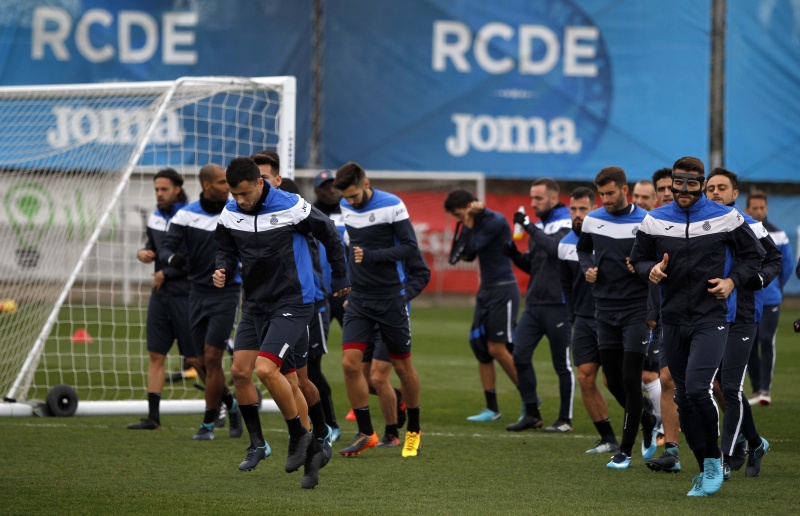 Entrenamiento en la Ciudad Deportiva