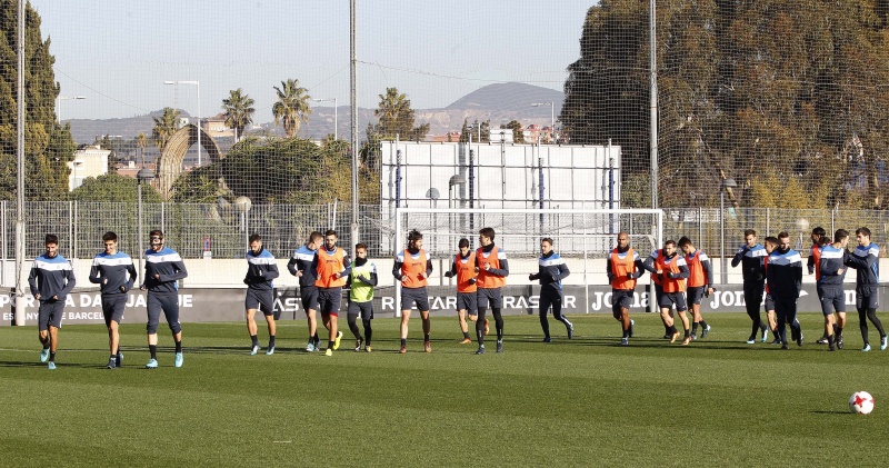 El viernes, entrenamiento