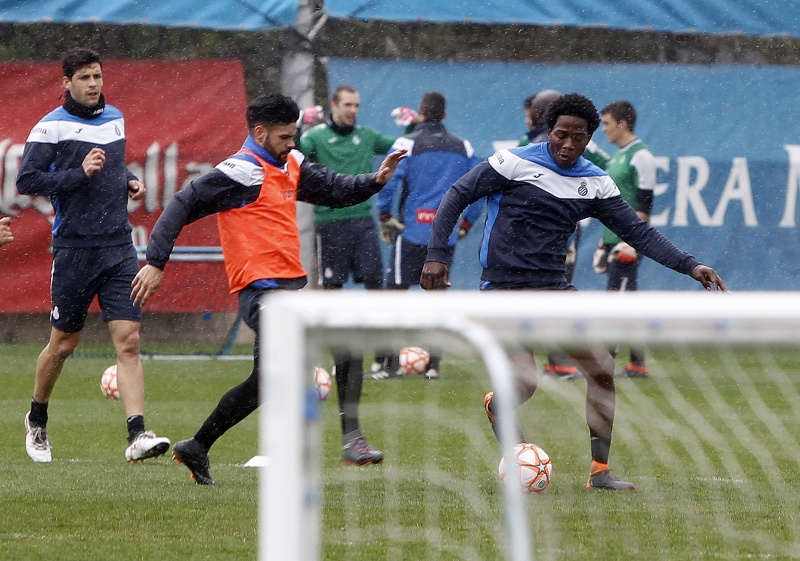 Entrenamiento en la Ciudad Deportiva