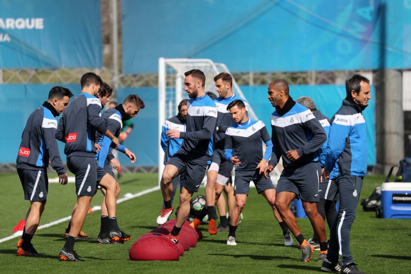 Entrenamiento en la Ciudad Deportiva