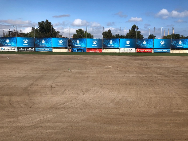 Primeras mejoras de las instalaciones