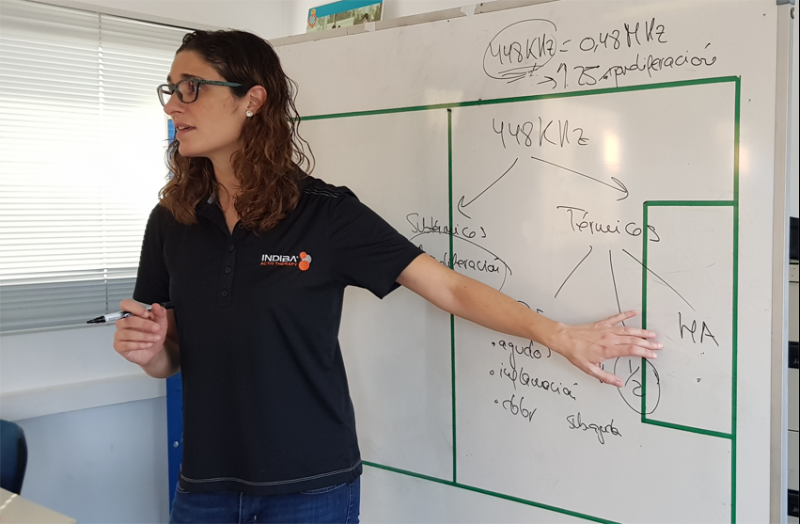 Formación de Indiba para los servicios médicos