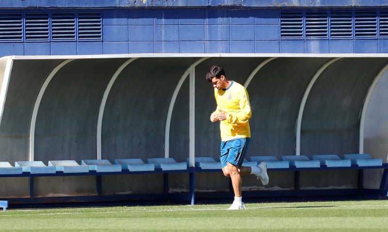 Javi López, con una sobrecarga