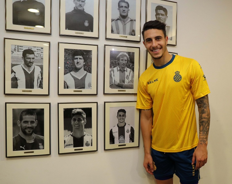 Mario Hermoso, en la galería de internacionales