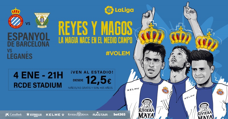 Entradas para el Espanyol-Leganés