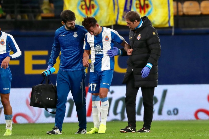 Hernán Pérez, alrededor de un mes de baja