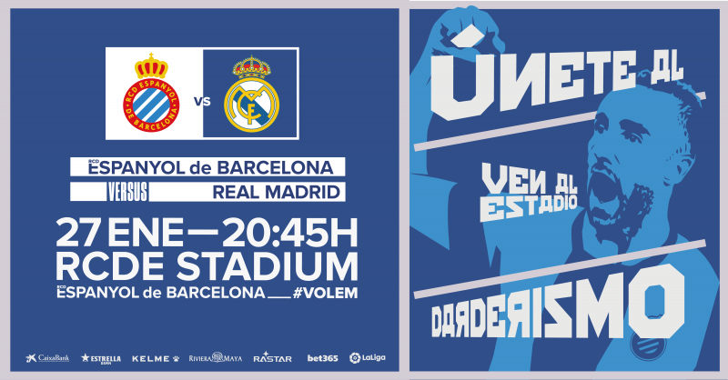 Entradas para el Espanyol-R.Madrid