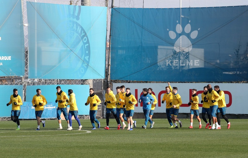 Próximo entrenamiento