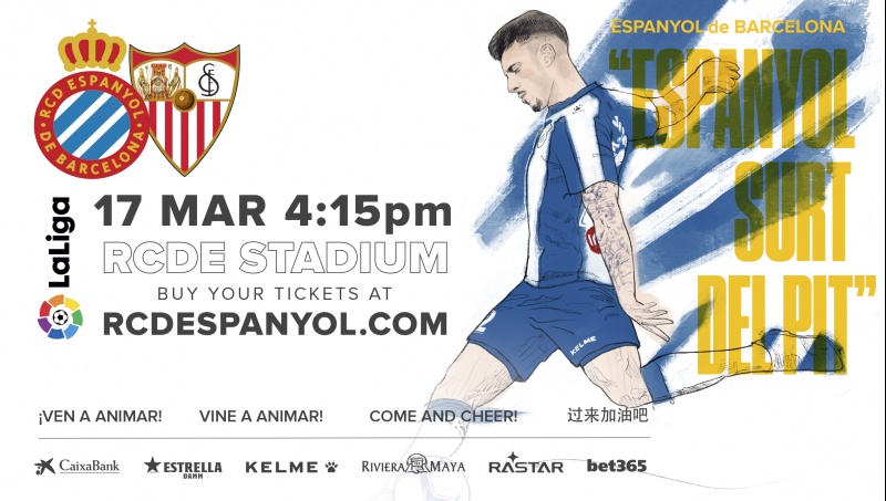 Entradas para el Espanyol-Sevilla