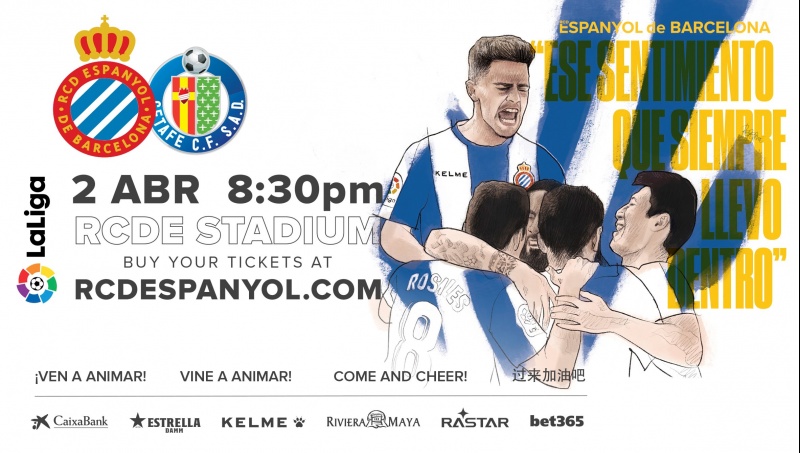 Entradas para el Espanyol-Getafe