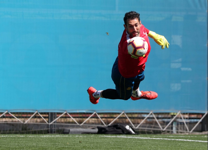 Próximo entrenamiento